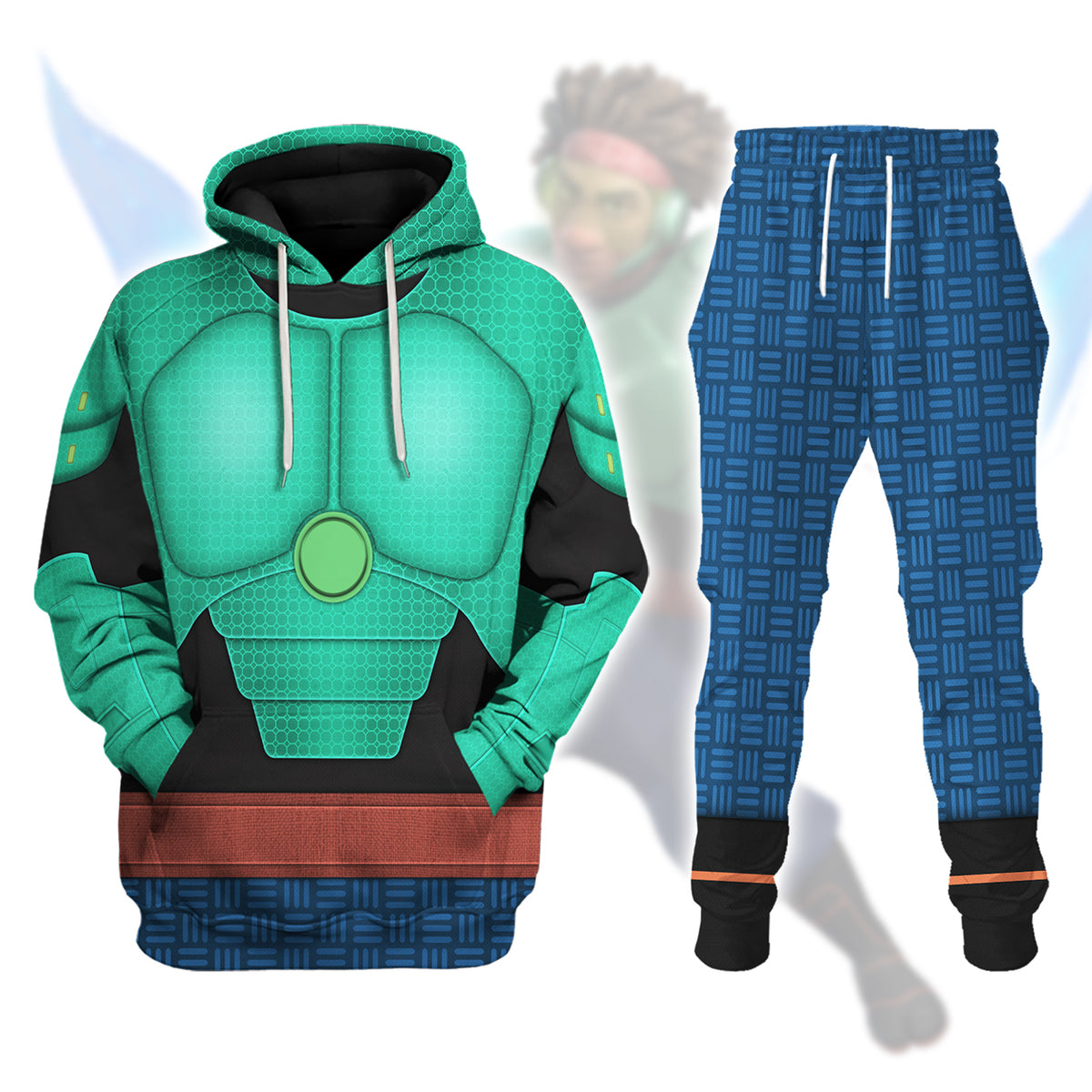 Gearhomie Wasabi Super Armor Costume track suit 