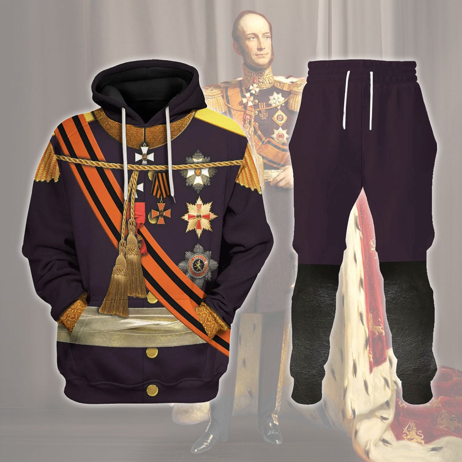 Gearhomie William II of the Netherlands Costume track suit 