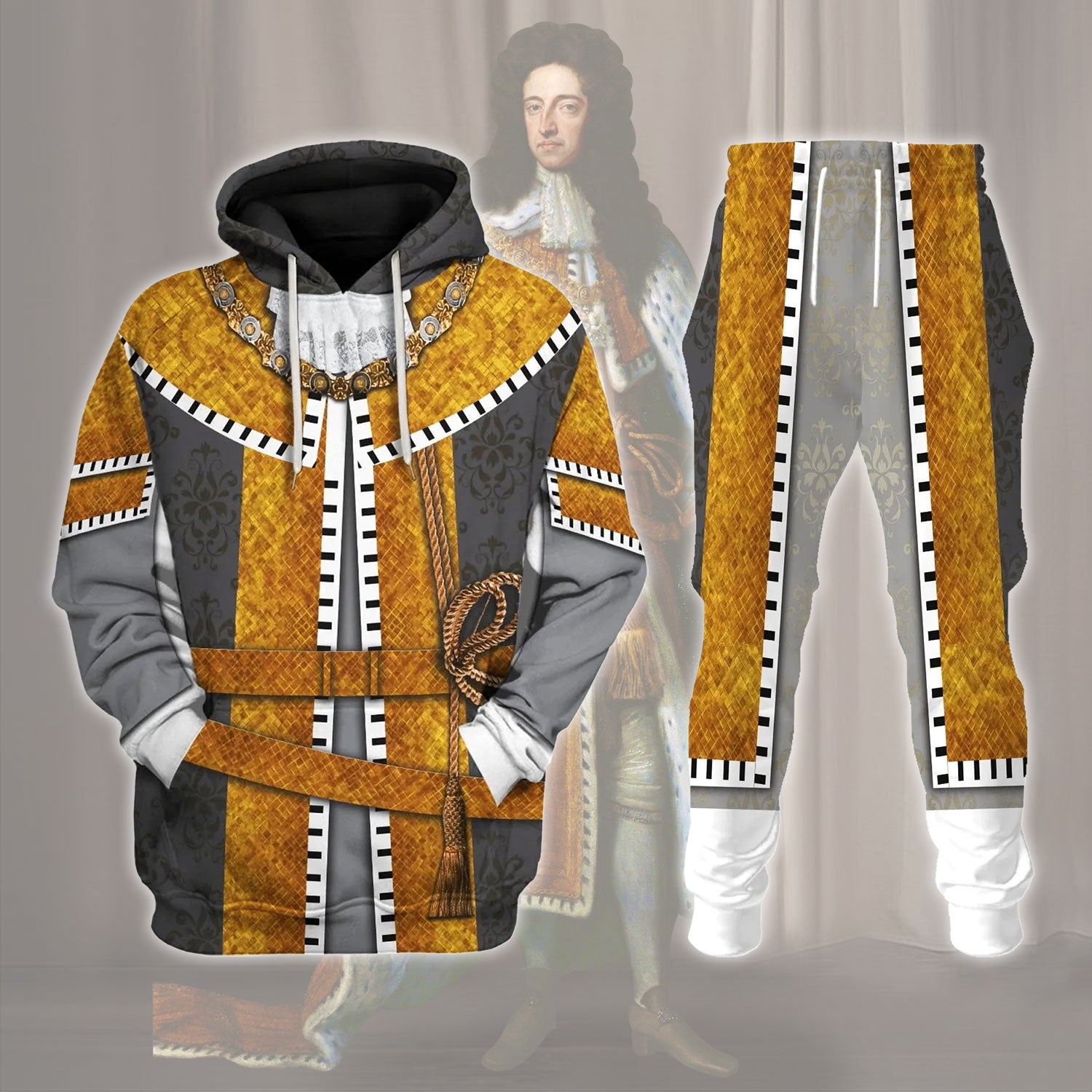 Gearhomie William III of England Costume track suit 