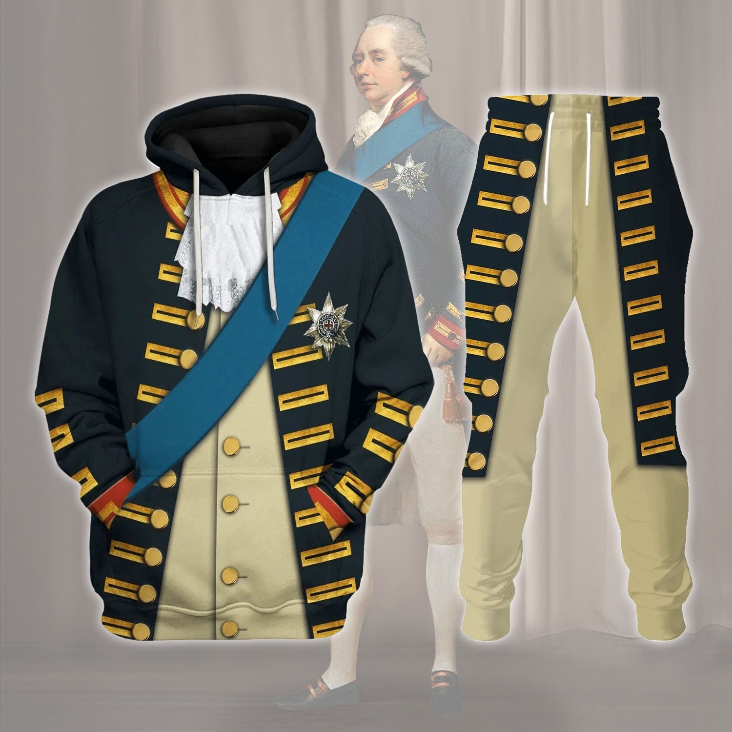 Gearhomie William V, Prince of Orange Costume track suit 