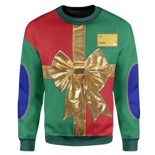 Gift Box Ugly Christmas Sweater