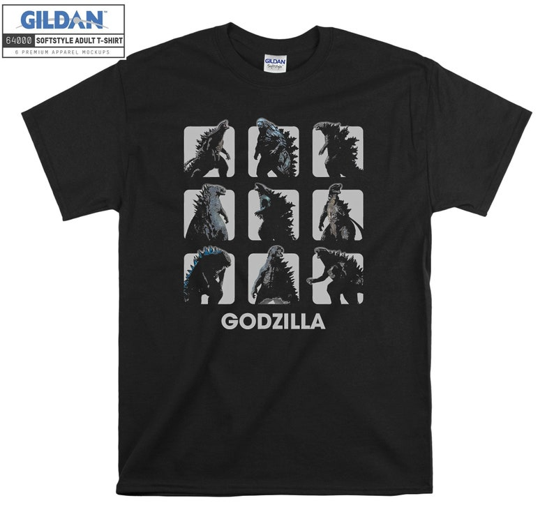 Godzilla Moods Box Up Funny T-shirt Hoody Kids Child Tote Bag Tshirt