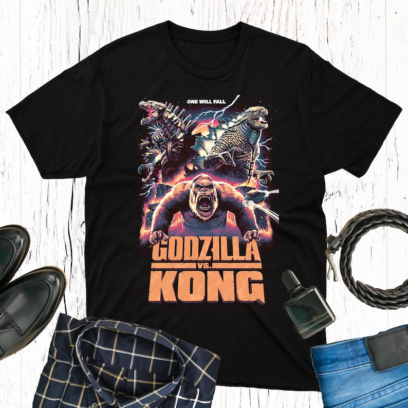 Godzilla X Kong The New Empire Unite 2024, Godzilla X Kong The New Empire Vintage Shirt 90s King Kong