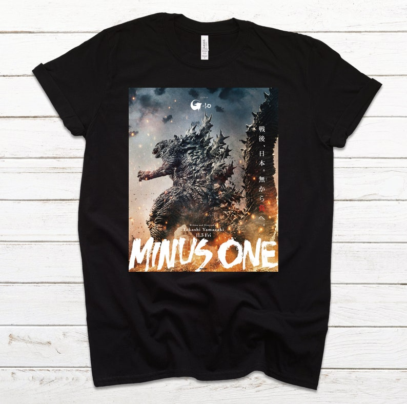 Godzilla minus one t shirt, godzilla 2023, shin godzilla