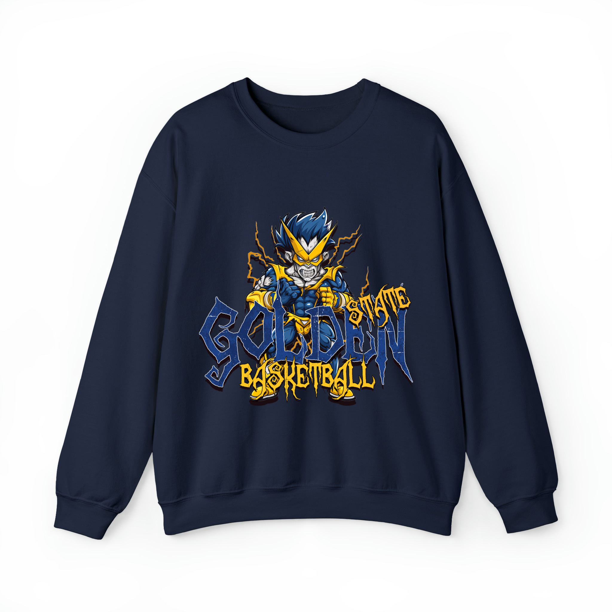 Golden State Basketball Halloween Unisex Sweatshirt-Navy