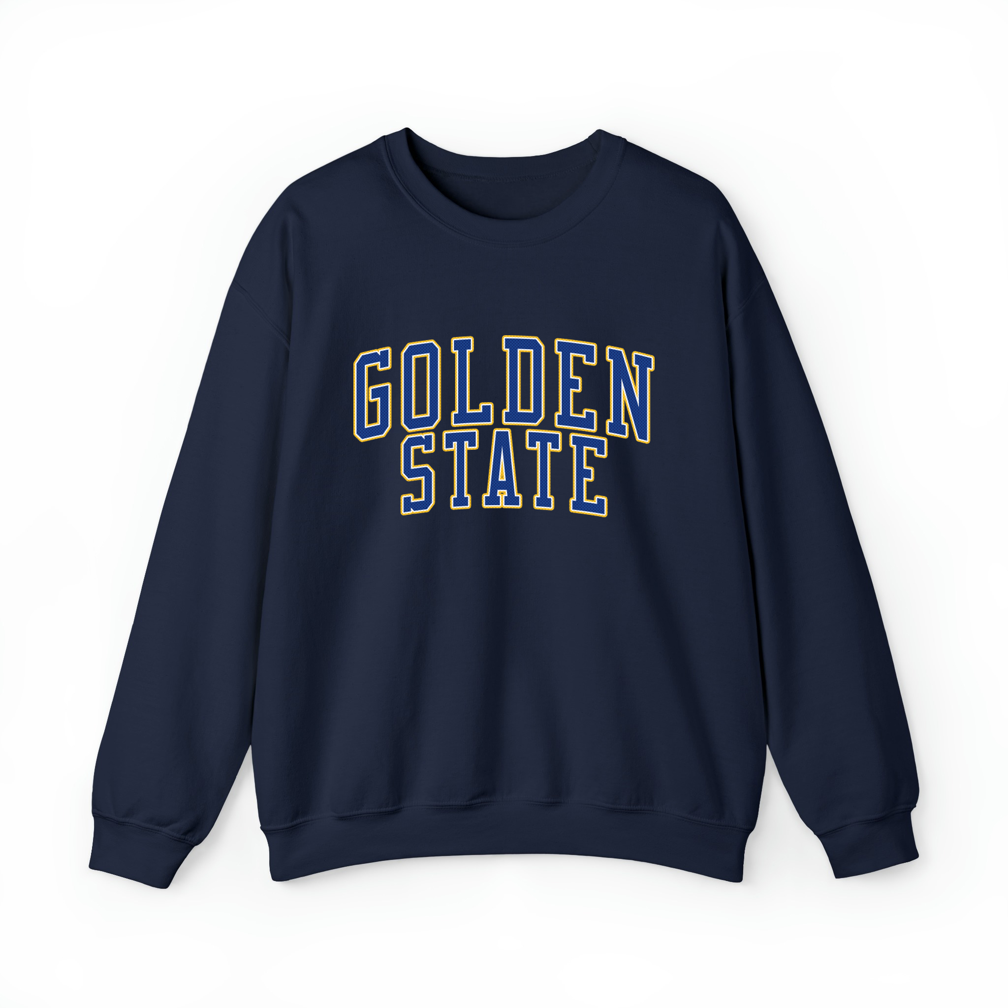 Golden State Basketball Jersey Style Unisex Sweatshirt-Navy