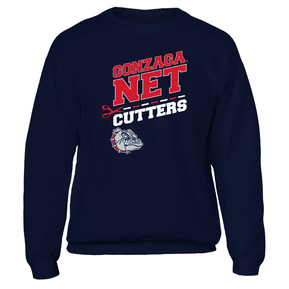 Gonzaga Bulldogs  Net Cutters Unisex Sweatshirt-Navy