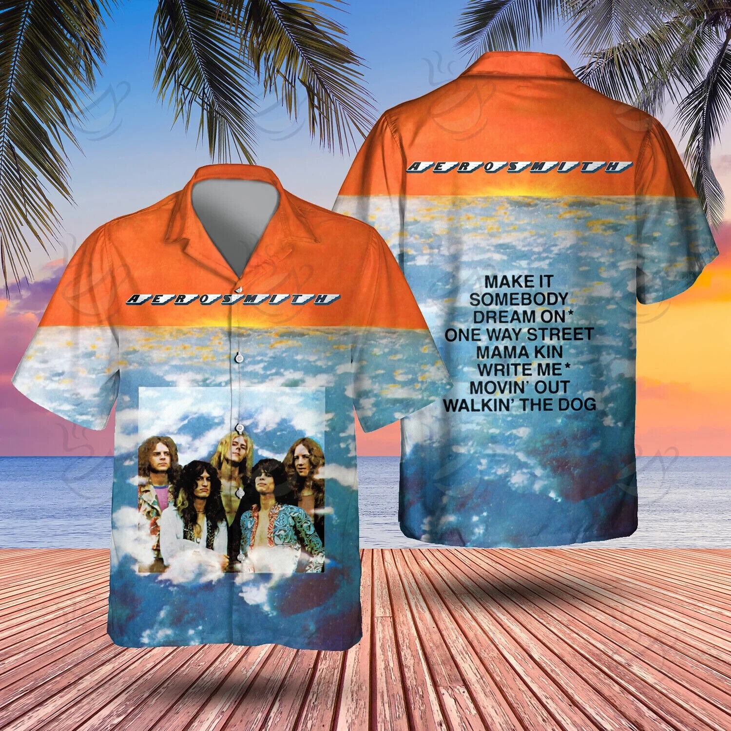 Great Band Aerosmith Special Edition Hawaiian Shirt, Music Lovers Size S-5XL