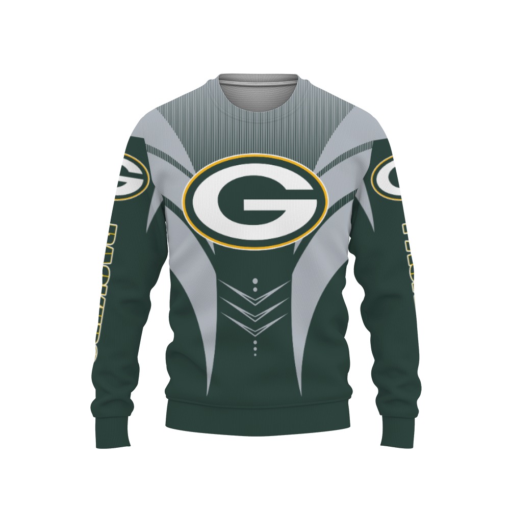 Green Bay Packers Football American Day, Sport Teams Champion 3D Shirt-3D Sweatshirt