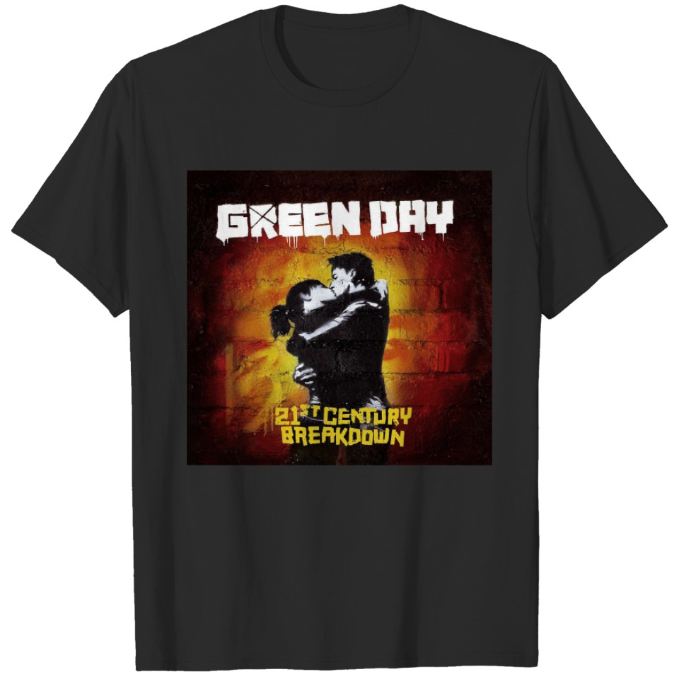 Green Day 21st Century Breakdown Tee, Green Day Band T Shirt