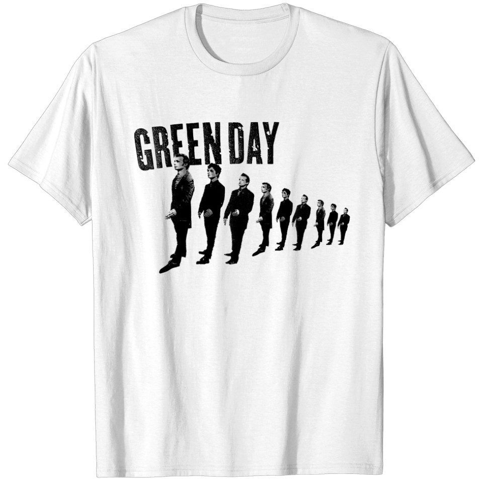 Green Day Band T-ShirTt White