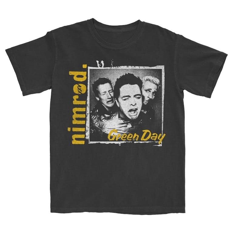 Green Day Nimrod XXV Black T-Shirt