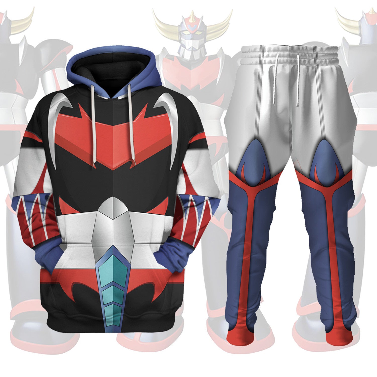 Grendizer Giga cosplay track suit 