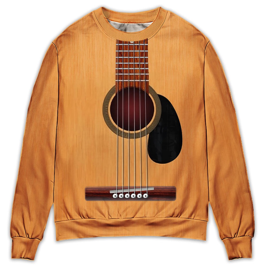 Guitar Amazing Music Basic Guitar - Sweater - Ugly Christmas Sweaters