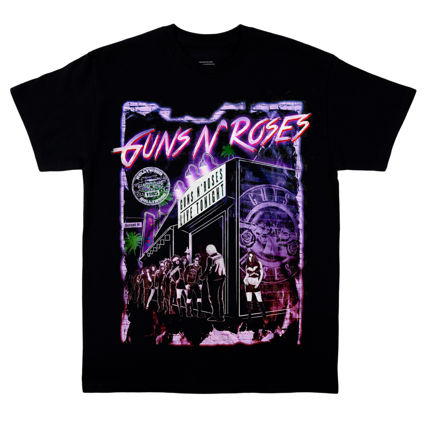 Guns N Roses 1985 Tour T-Shirt