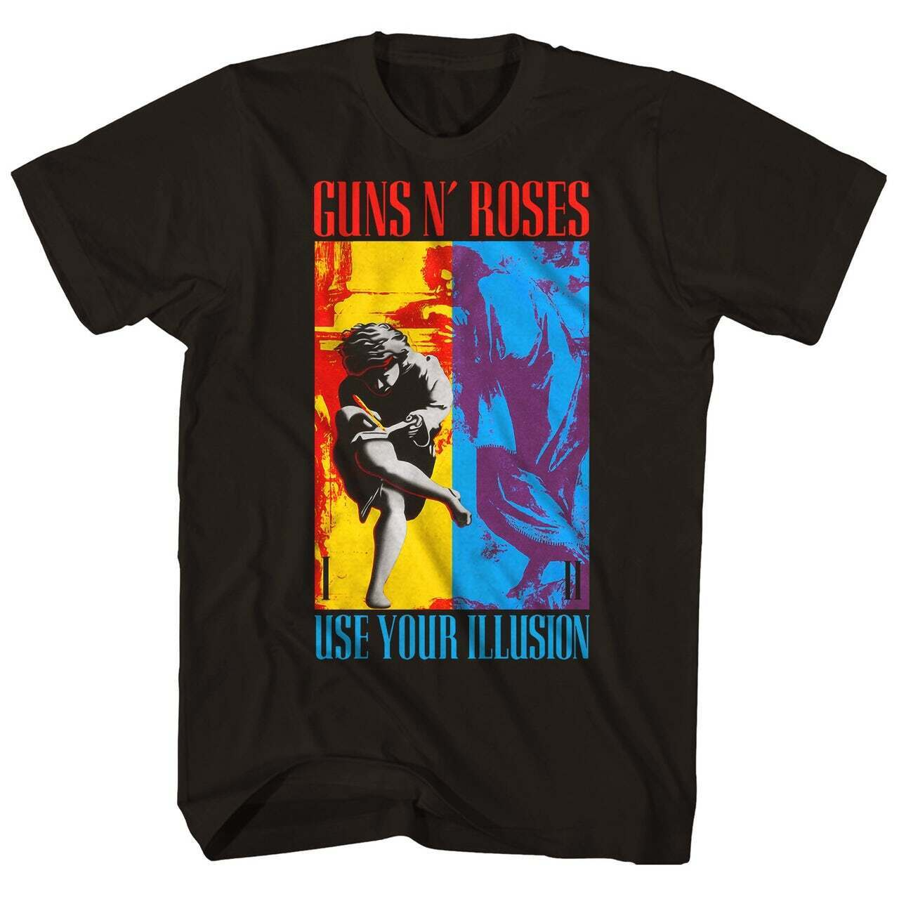 Guns N Roses 1991 Illusion Combo Front T-Shirt