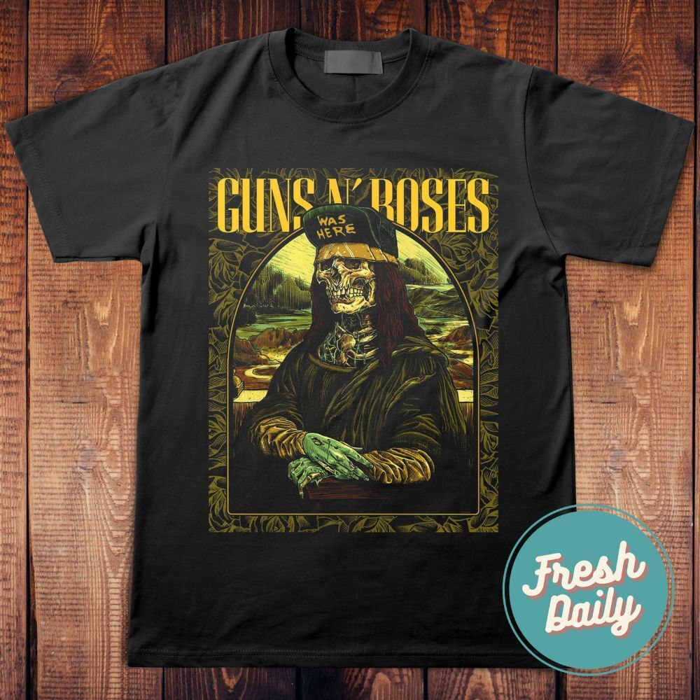 Guns Nâ Roses Unisex T Shirt Rock Band Tee merch