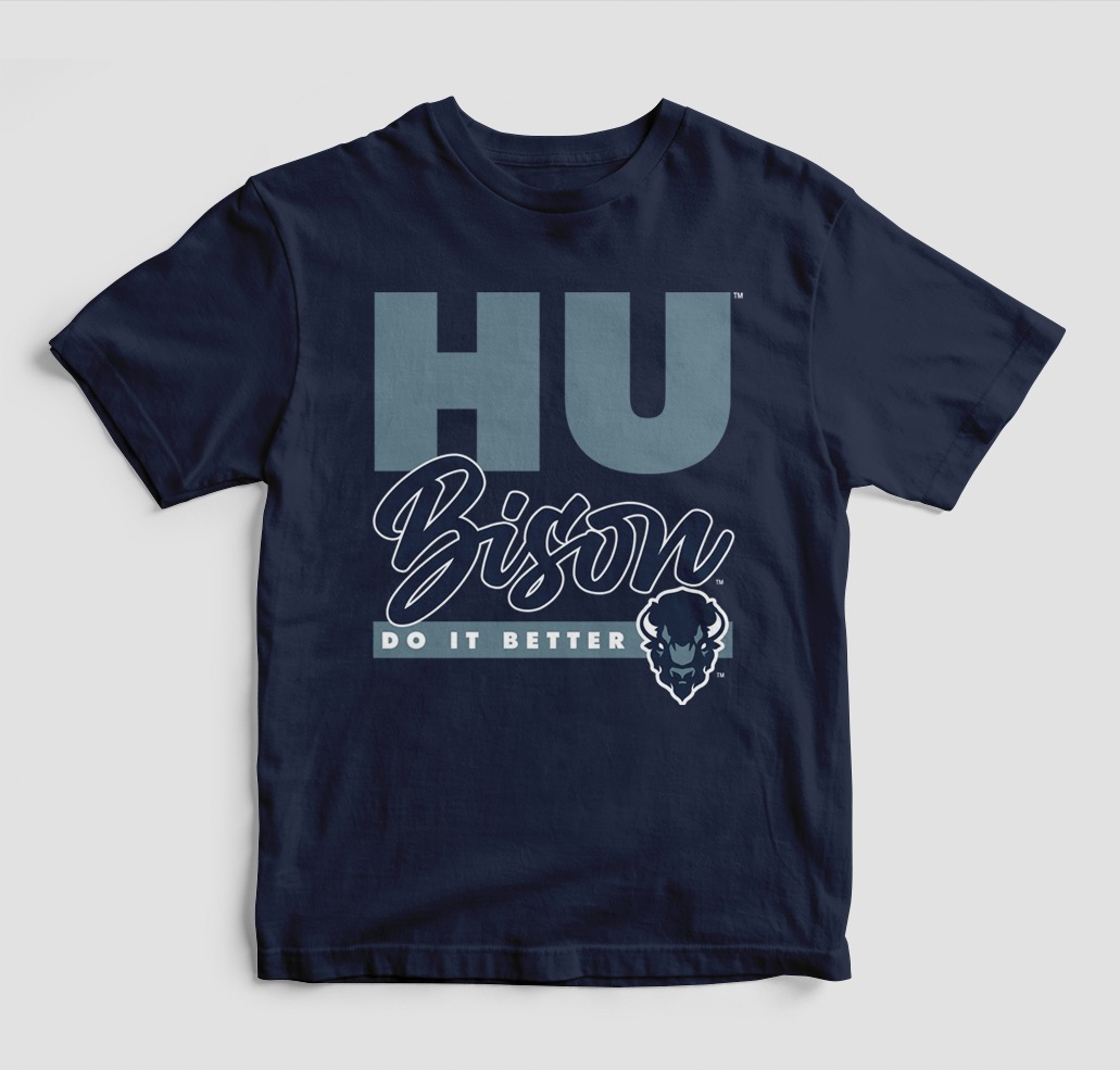 HOWARD DOES IT BETTER NAVY T-SHIRT