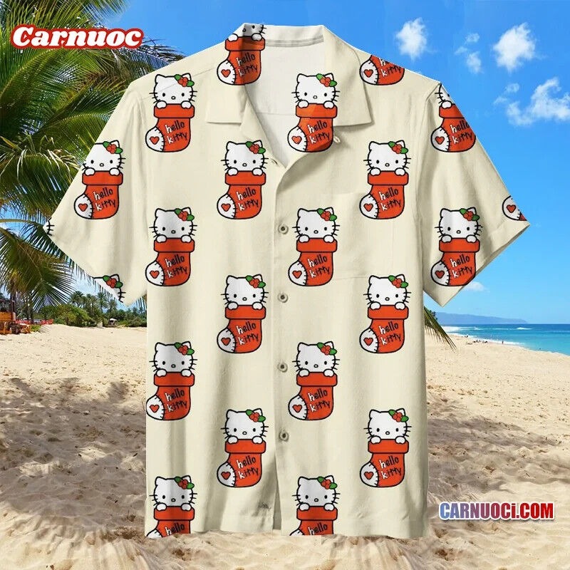 HelloKitty V4- HAWAIIAN SHIRT, S-5XL US Size, Limited Edition Gift For Fans