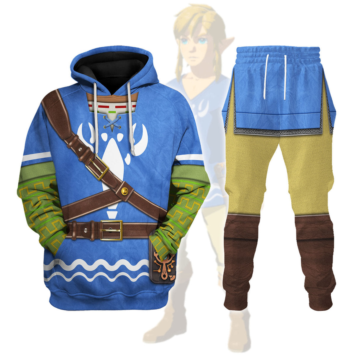 Hero's Clothes - Wind Waker Attire Unisex cosplay track suit 