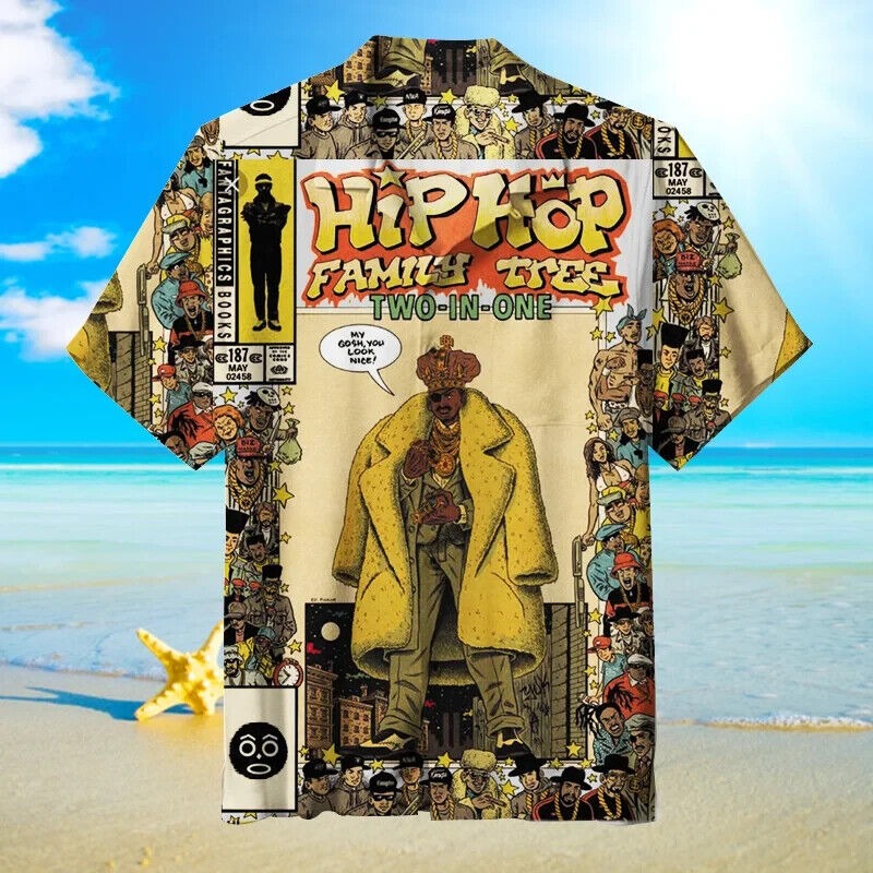 Hip Hop Family HAWAIIAN SHIRT, S-5XL US Size, Gift For Fans, Family Beach Shirt