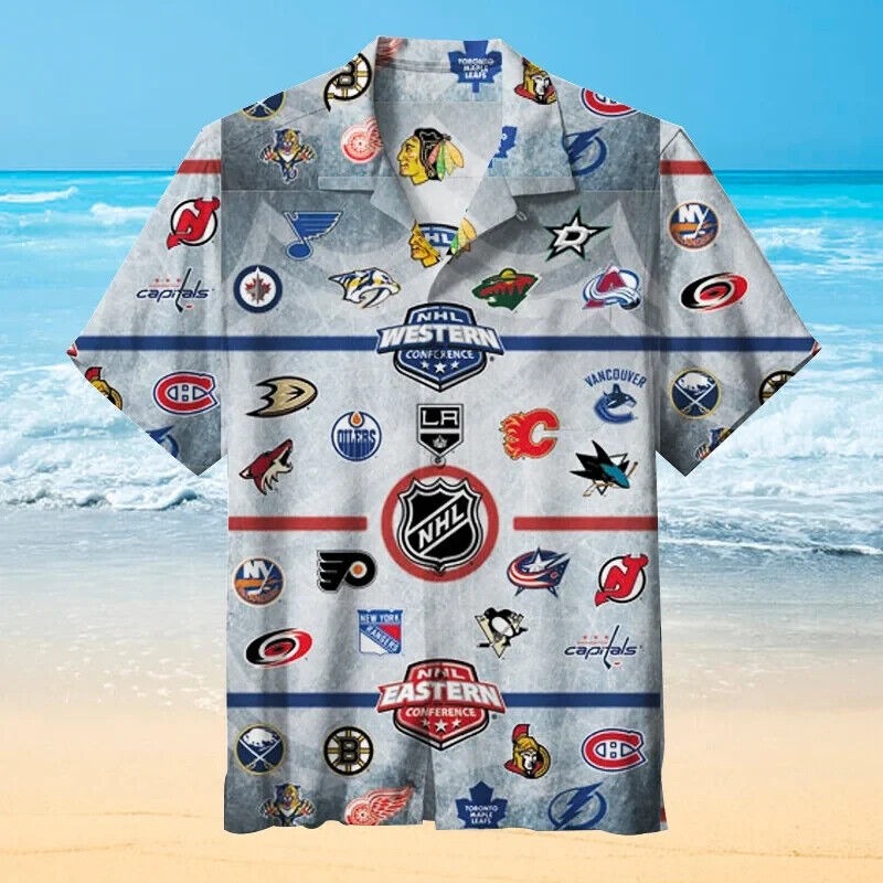 Hockey League- Unisex Hawaiian Shirt, Gift For Men, Women S-5XL US Size