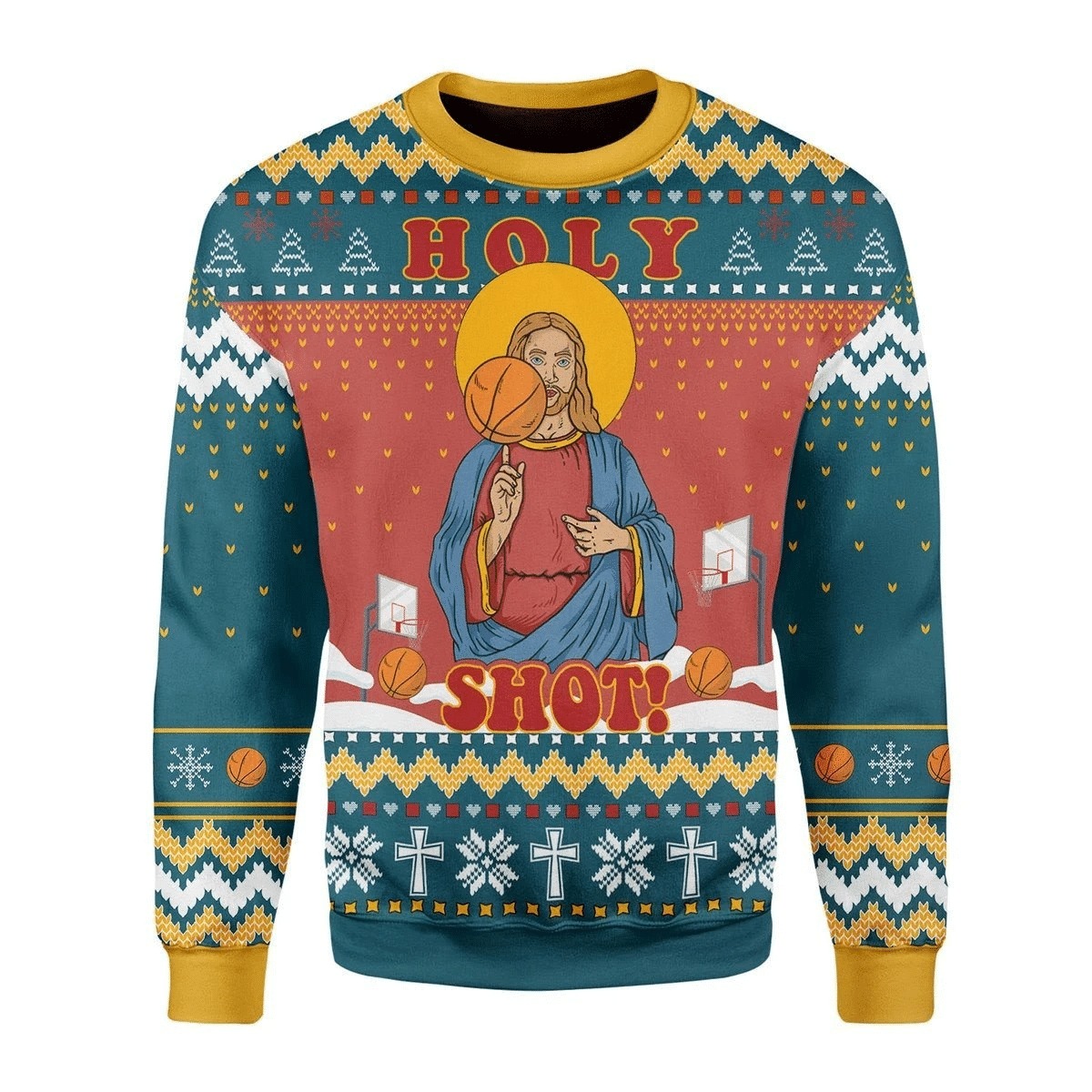 Holy Shot Ugly Christmas Sweater