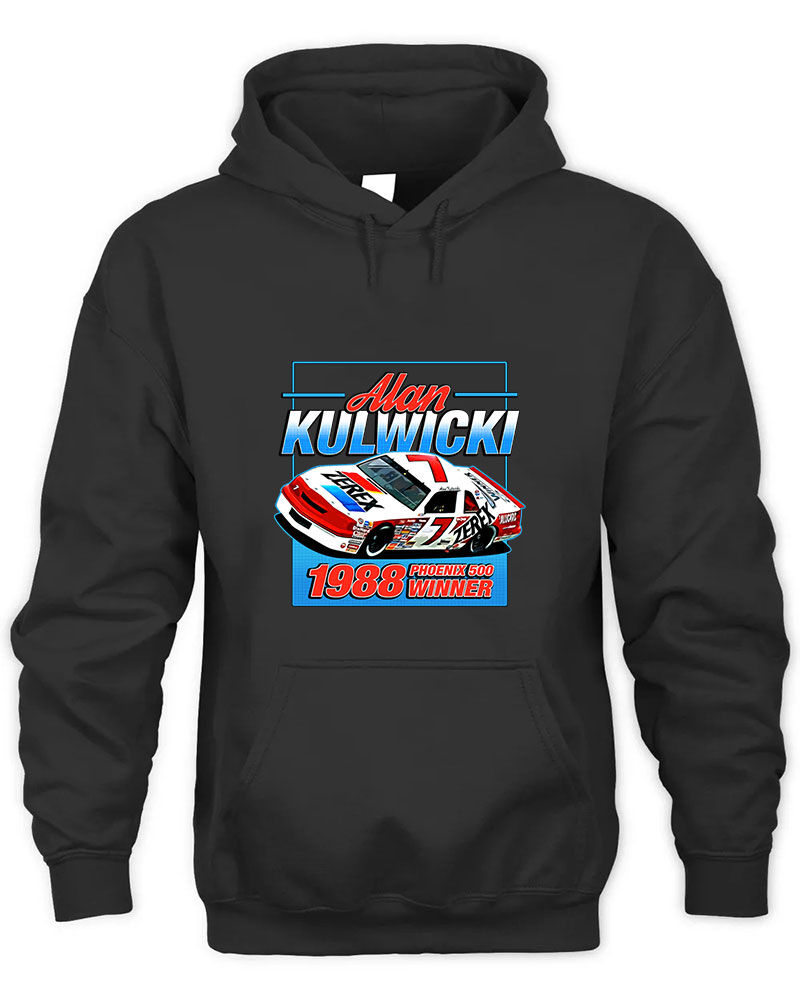 Alan Kulwicki Champion 80s Retro Graphic Tee Unisex Hooded