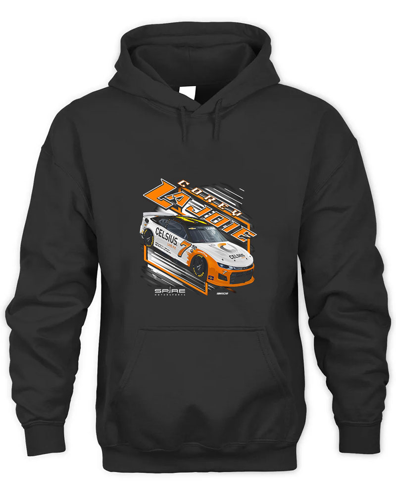 Corey LaJoie Celsius Car Graphic Tee Unisex Hooded