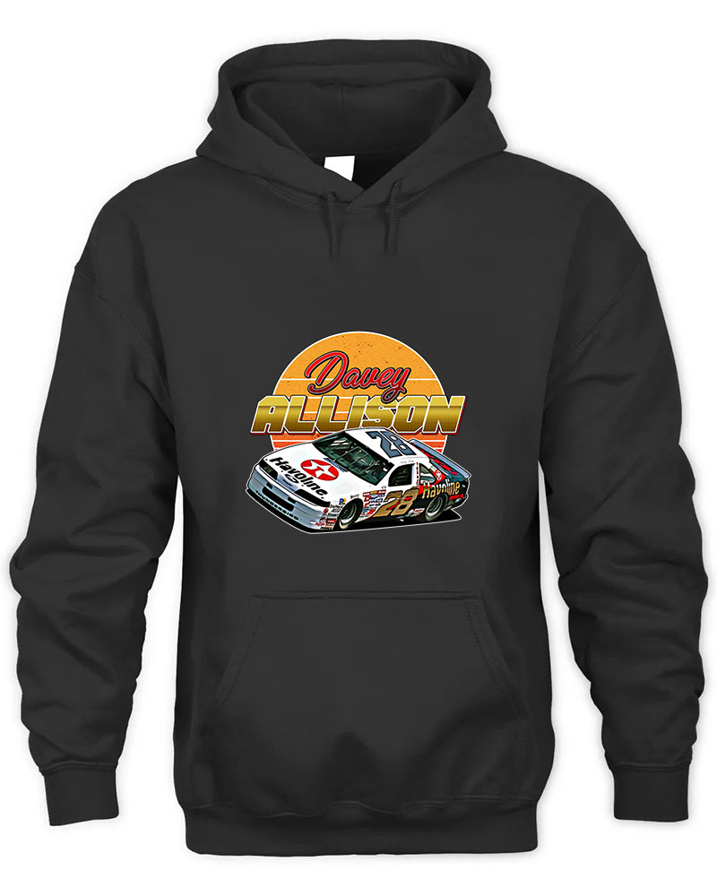 Davey Allison 28 80s Retro Graphic Tee Unisex Hooded