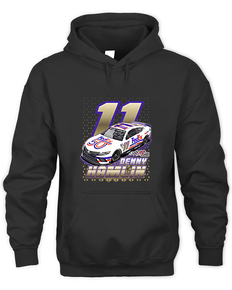 Denny Hamlin 11 Graphic Tee Unisex Hooded