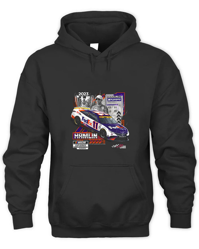 Denny Hamlin Series Playoffs Graphic Tee Unisex Hooded