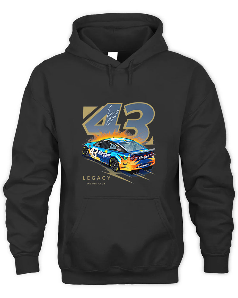 Erik Jones LEGACY Allegiant Car Graphic Tee Unisex Hooded