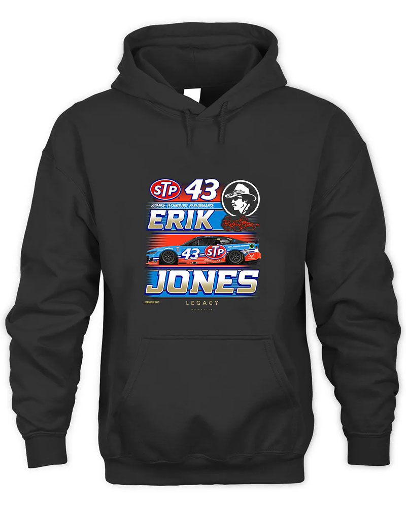 Erik Jones LEGACY STP Graphic Tee Unisex Hooded