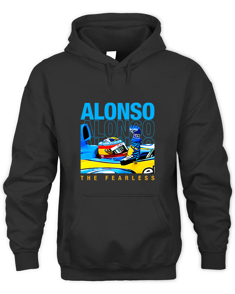 Fernando Alonso 2005 2006 Champion Graphic Tee Unisex Hooded