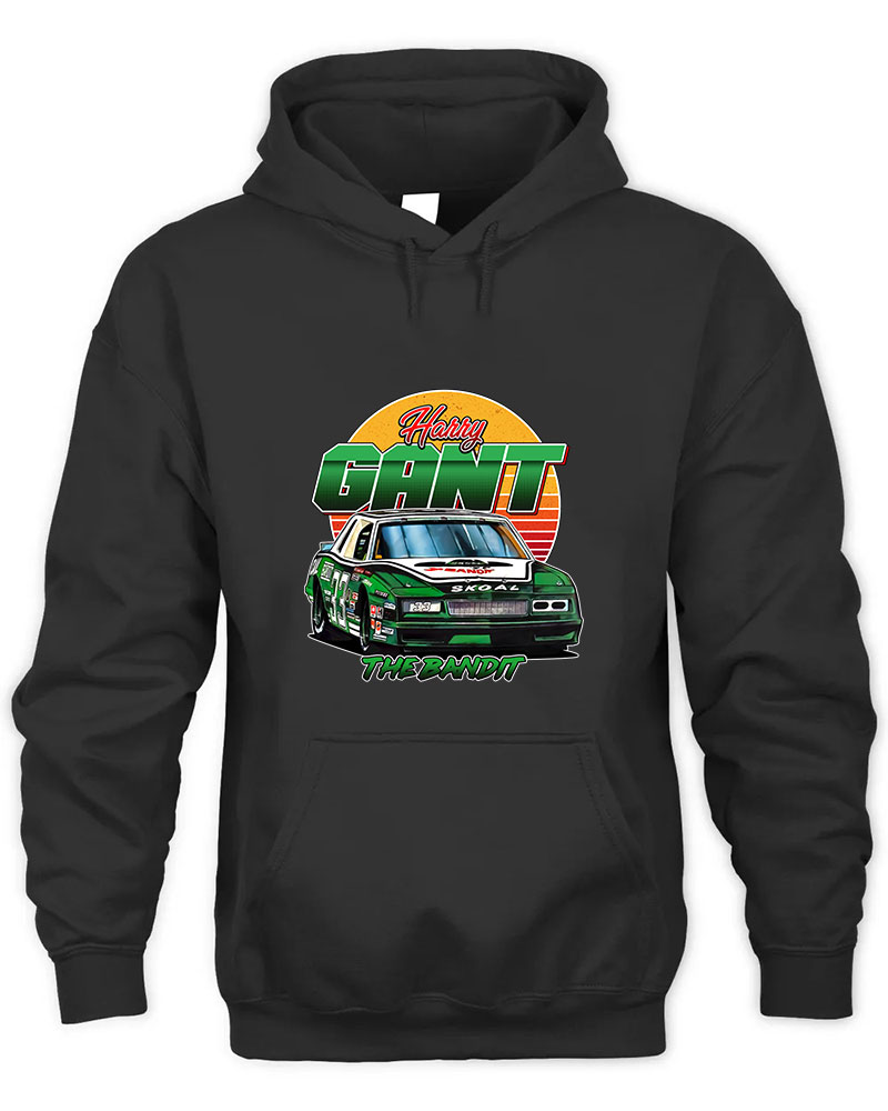 Harry Gant The Bandit Retro 80s Graphic Tee Unisex Hooded