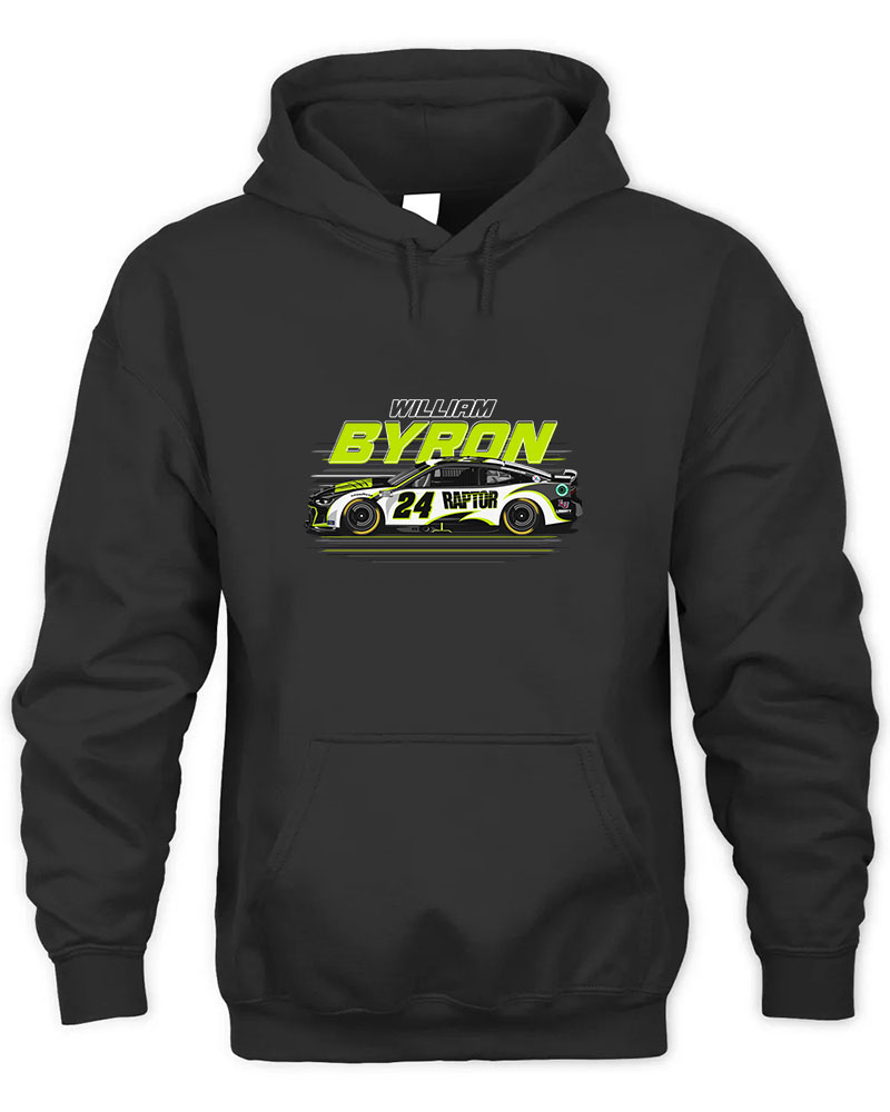 William Byron 24 Camaro Graphic Tee Unisex Hooded