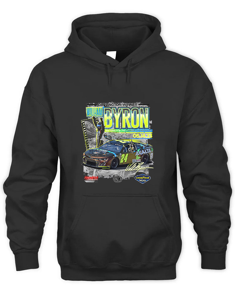 William Byron Goodyear 400 Race Winner Graphic Tee Unisex Hooded