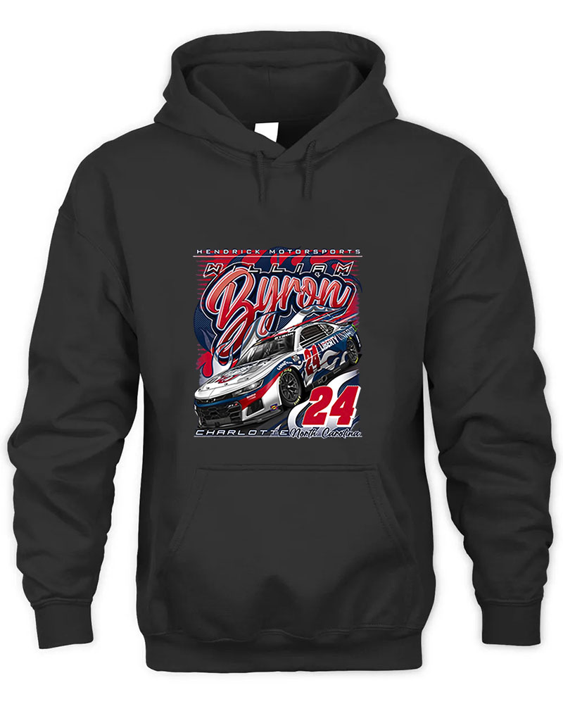 William Byron Motorsports Graphic Tee Unisex Hooded