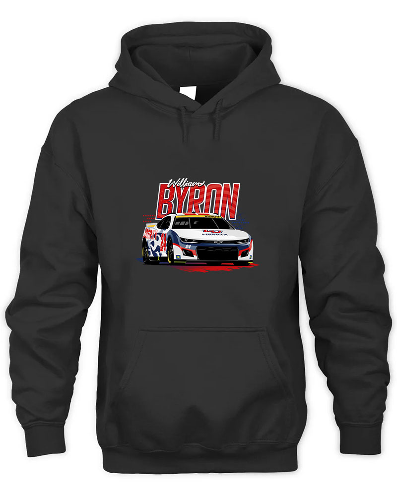 William Byron Playoffs Graphic Tee Unisex Hooded