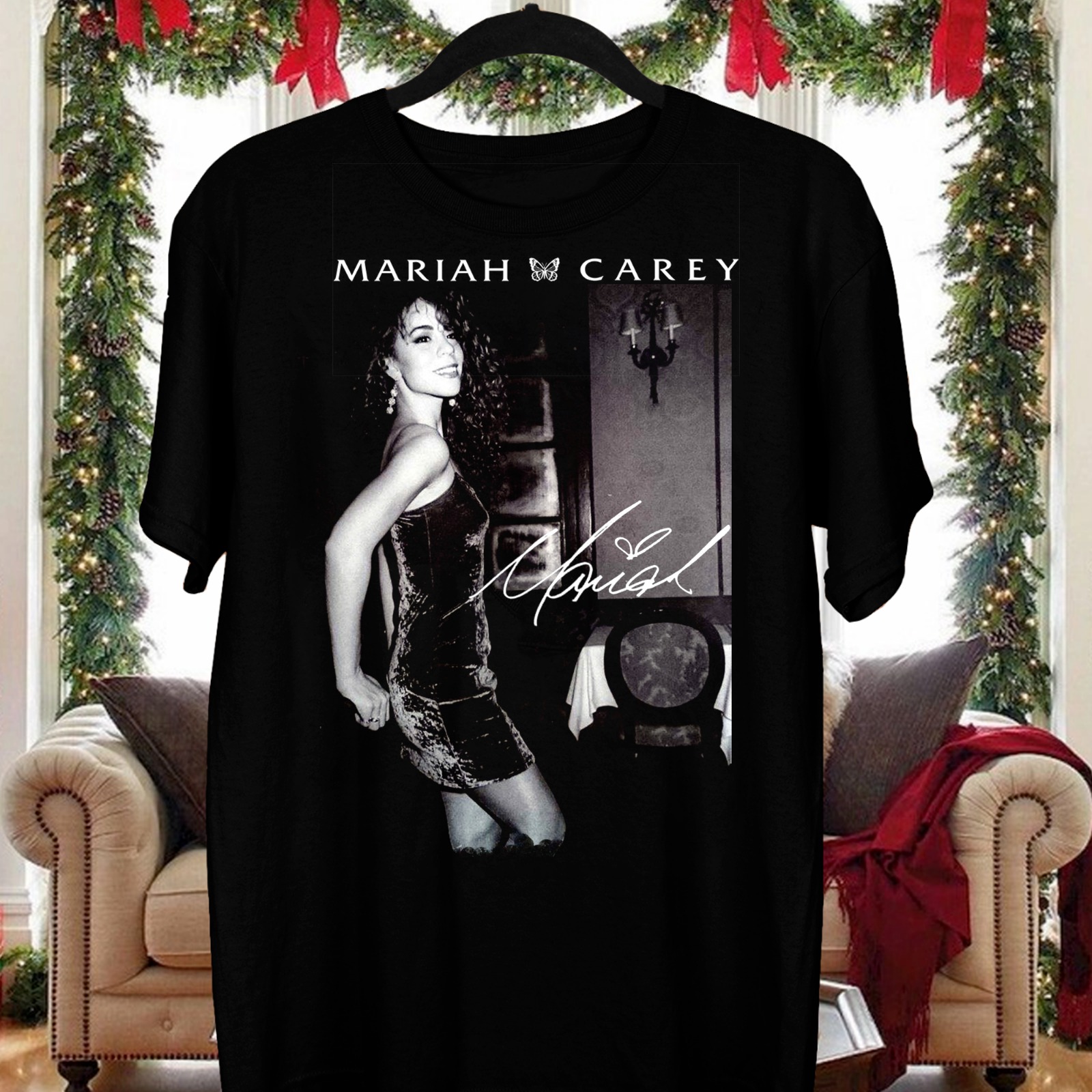 Hot Mariah Carey album Gift Family Men All Size T-Shirt