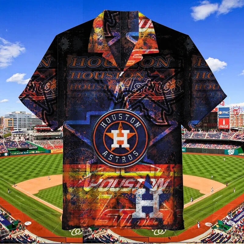 Houston As Hawaiian Shirt Gift For Men, Birthday Gift, S-5XL US Size