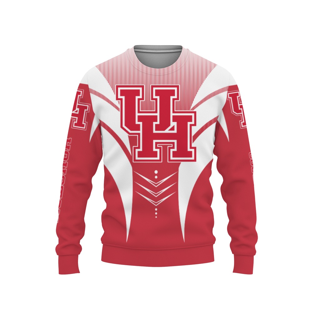 Houston Cougars Football American Day, Sport Teams Champion 3D Shirt-3D Sweatshirt