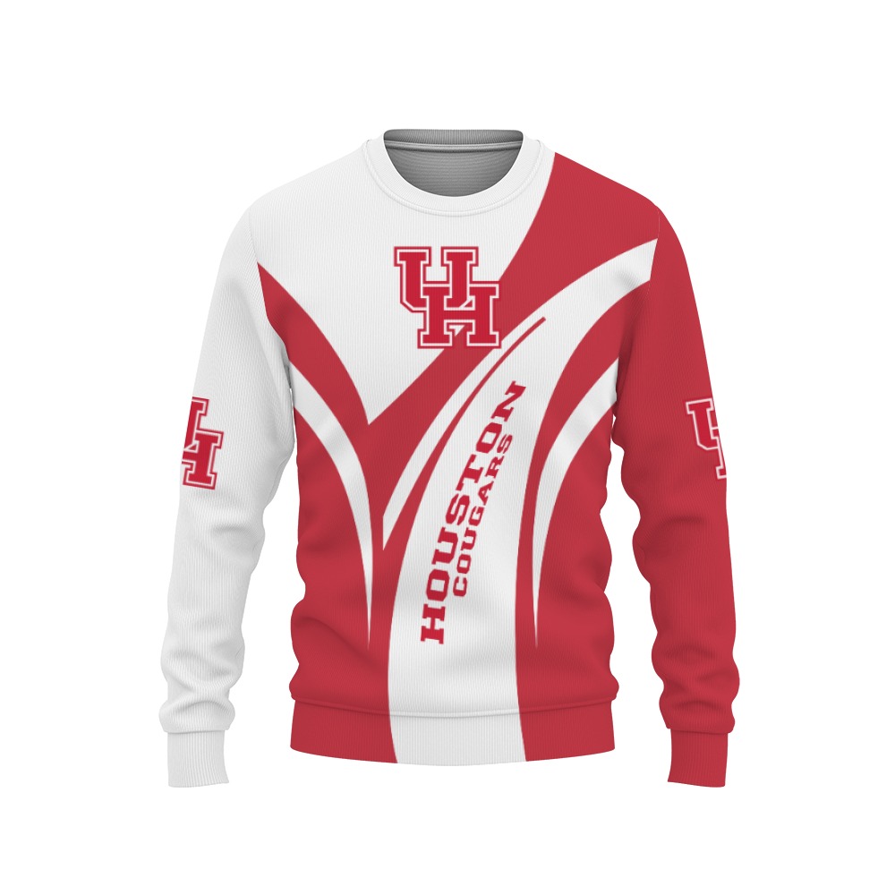 Houston Cougars merican Football Champion Day Gift For Fan-3D Sweatshirt