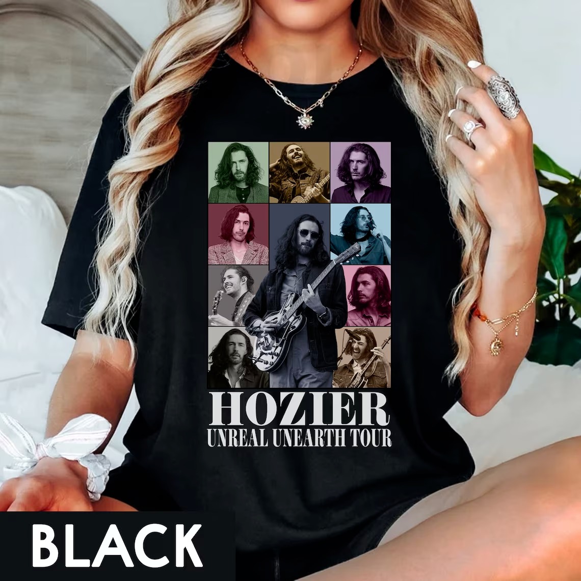 Hozier Unreal Unearth 2023 T-shirt, Hozier Music Shirt Gift For Fan