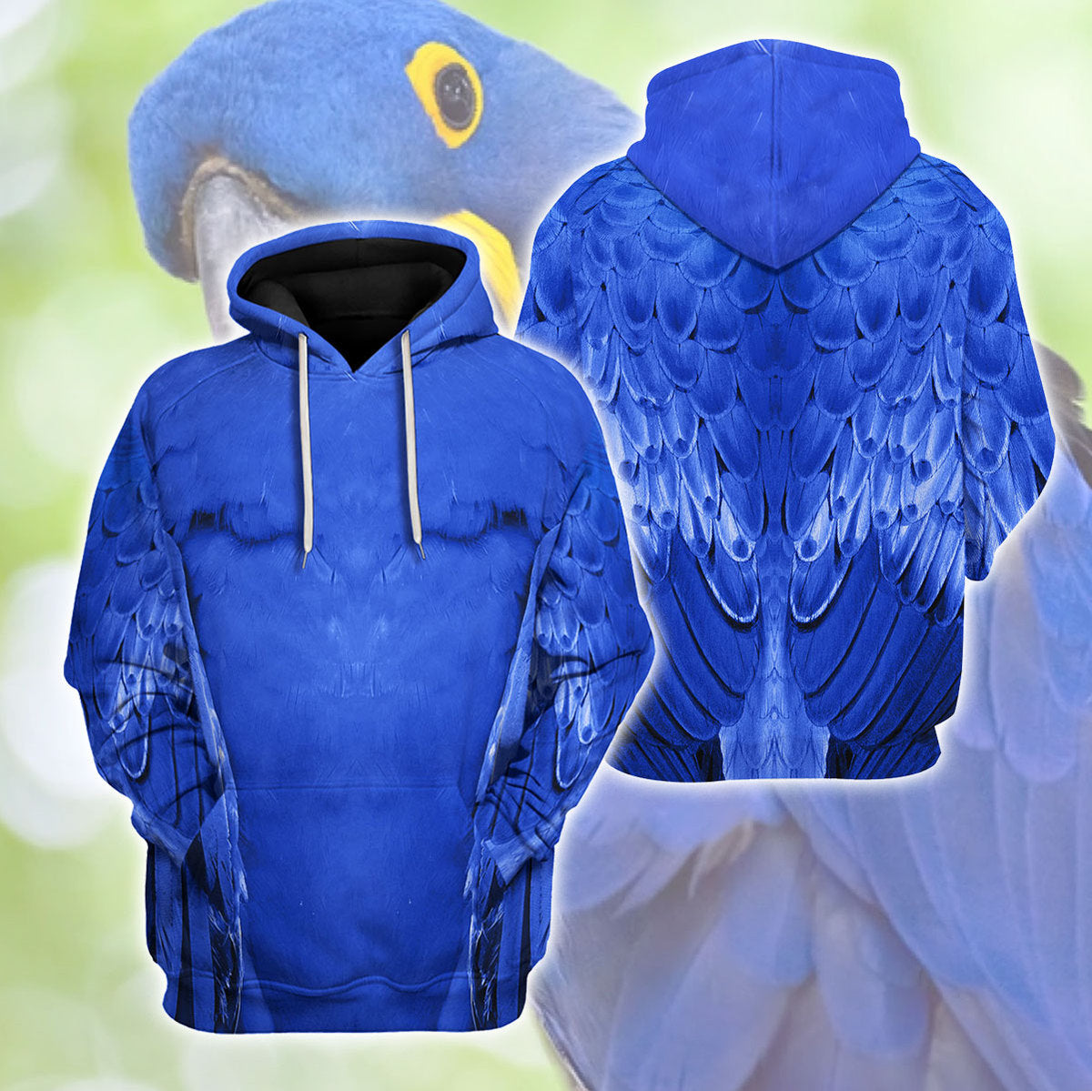 Hyacinth Macaw Animal Cosplay track suit 