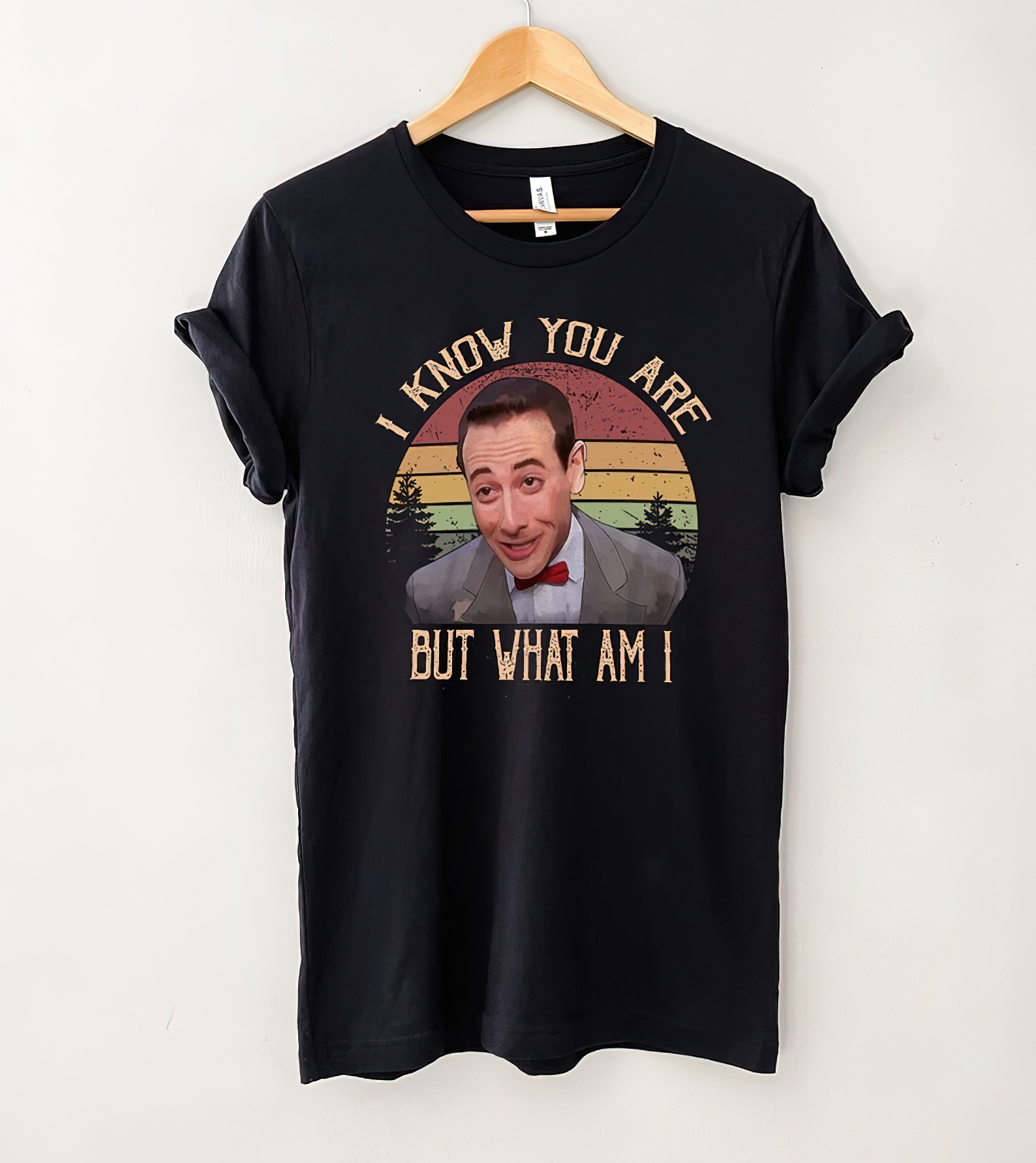 I Know You Are But What Am I Vintage T-Shirt, Pee-Wee Shirt, Fathers Day Gift, Pee Wee Herman Tee, Gift Tee For You And Friends-gigapixel-standard-scale-2_00x