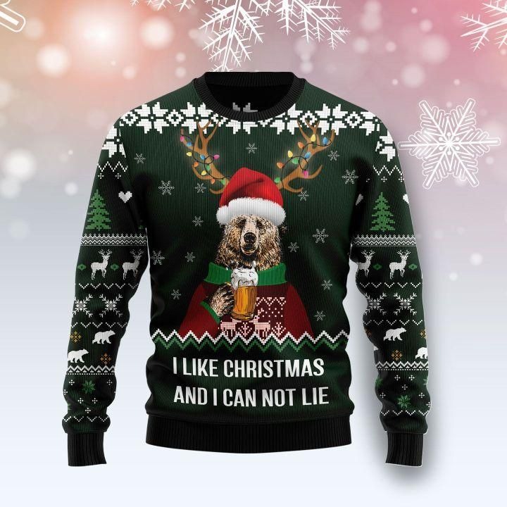 I Like Christmas And I Can Not Lie Ugly Christmas Sweater