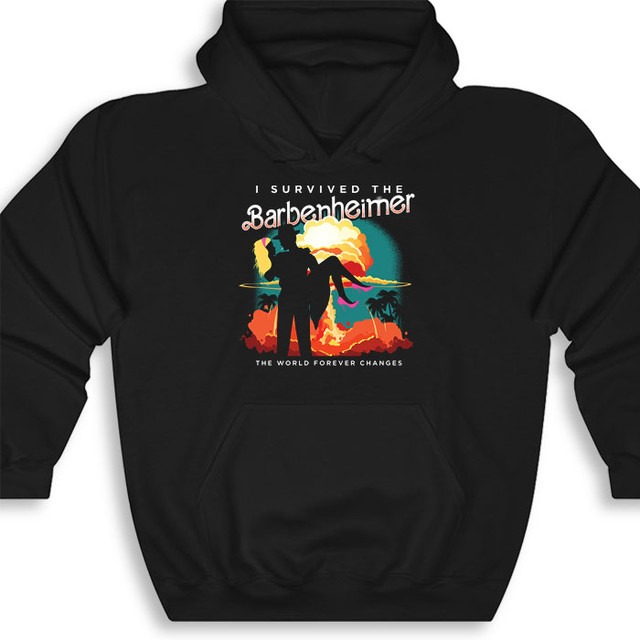 I Survived The Barbenheimer Unisex Hoodie