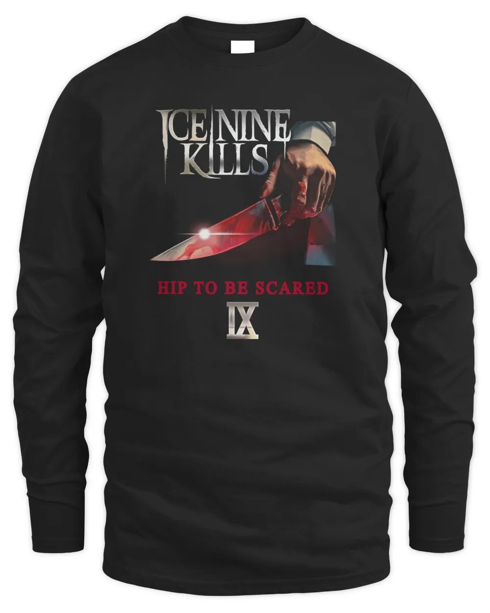 Ice Nine Kills Merch Ink Hip To Be Scared Sweatshirt